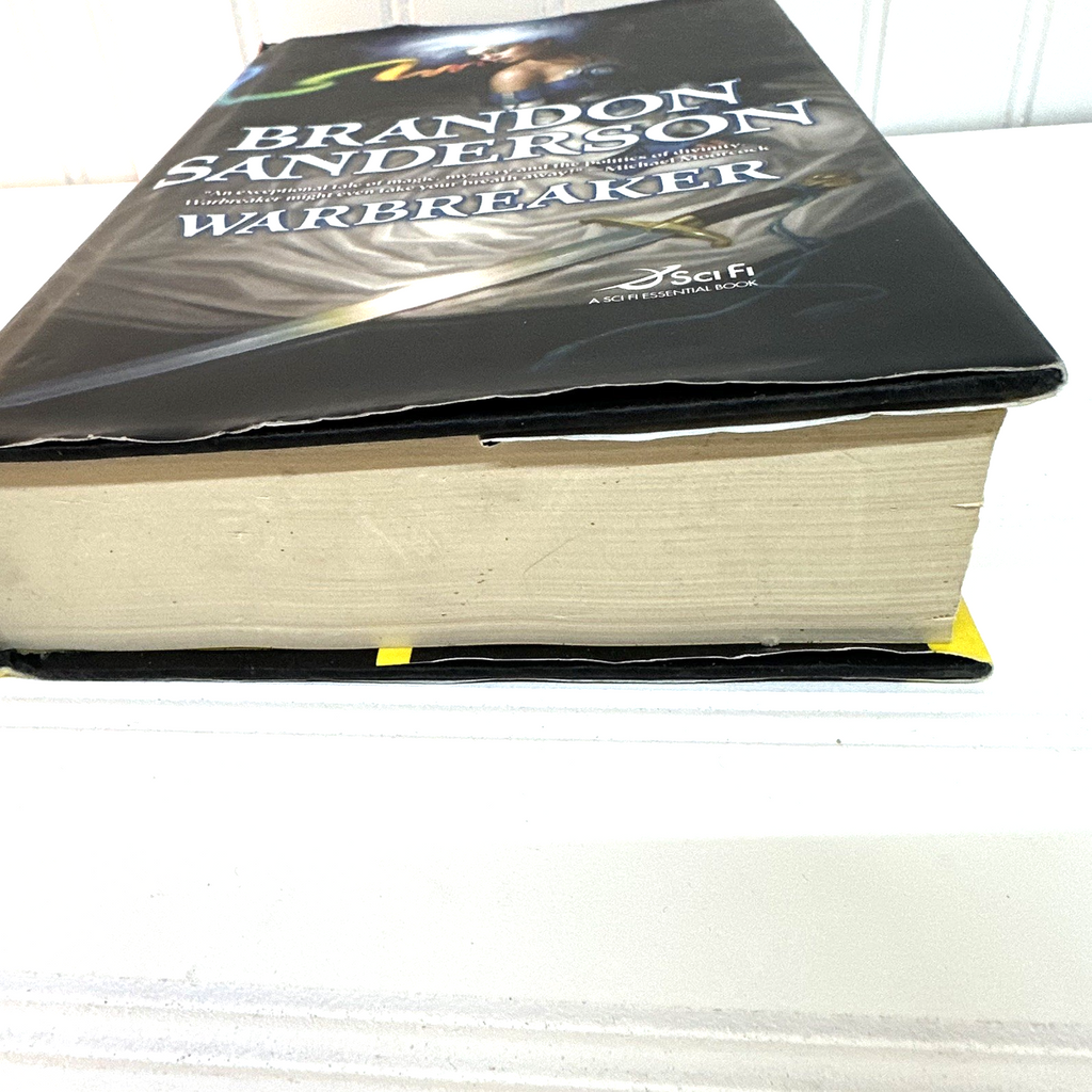 Brandon Sanderson Warbreaker Hardcover Book 