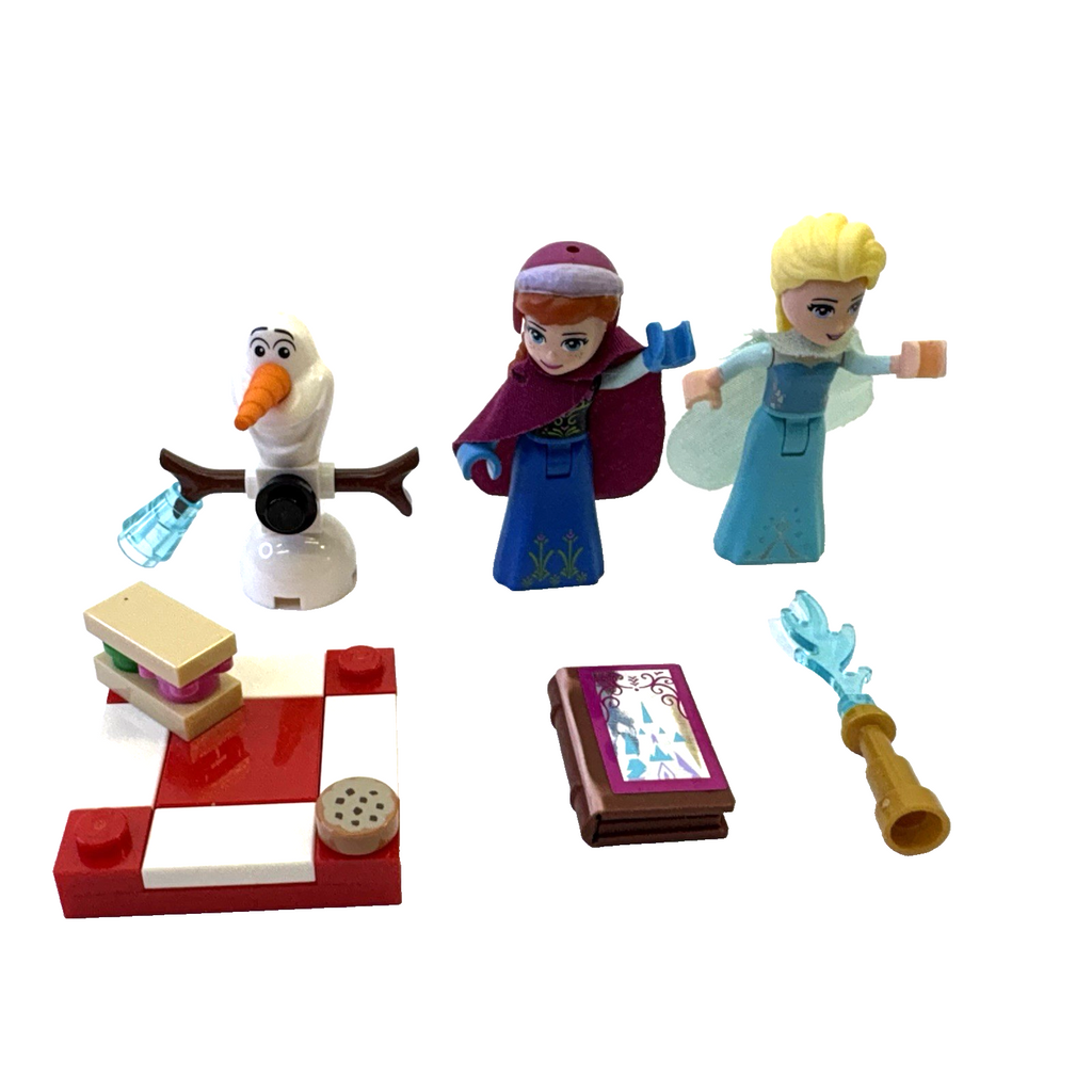LEGO Disney Frozen Elsa DP015 Anna DP016 Olaf DP017 Lot 41062 + Extras
