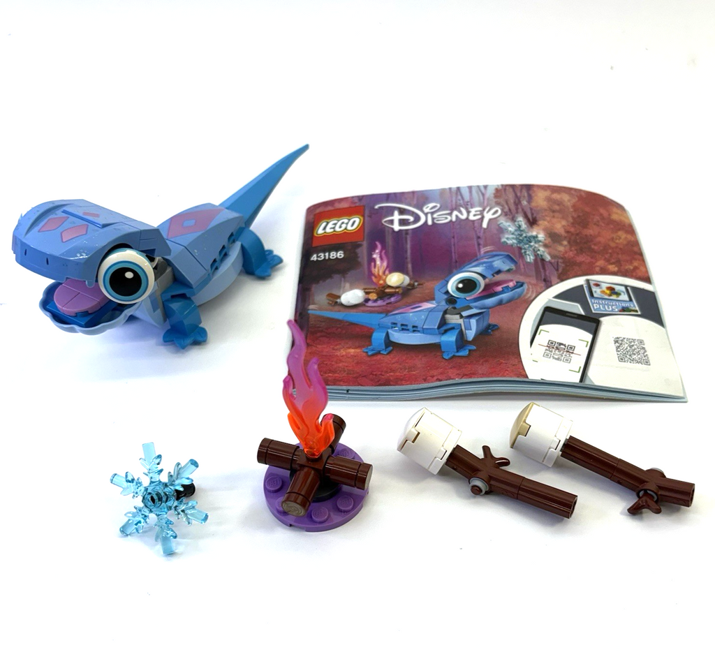 LEGO Disney Frozen 2 43186 Bruni Salamander Retired w/ Instructions No Box