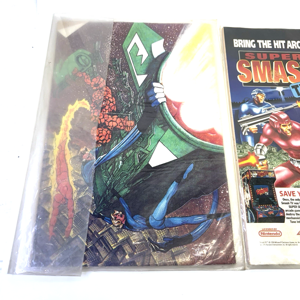 Lot of 3 Vintage Comic Books Fantastic Four Chronicles Justice League Avengers