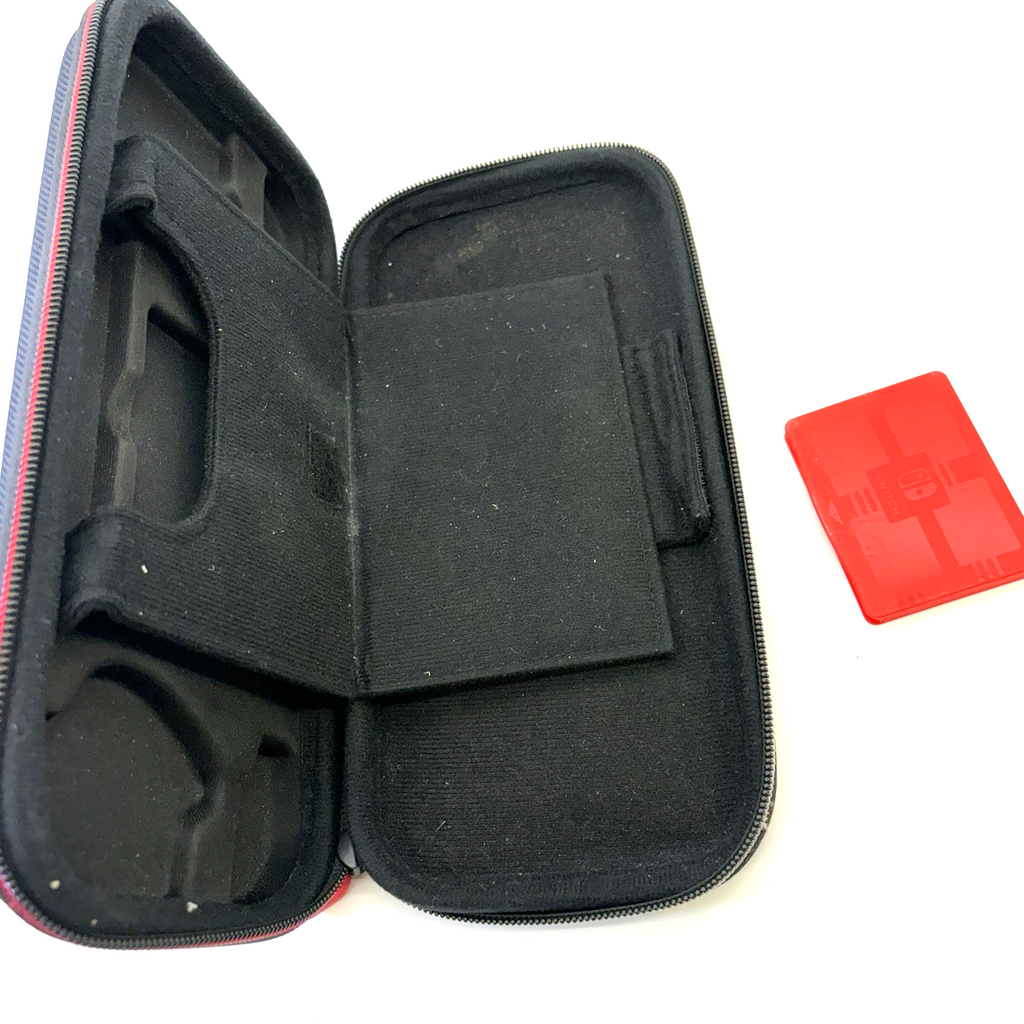 Nintendo Switch Charger + Case Black +Joy-Con Wrist Strap + Game Holder
