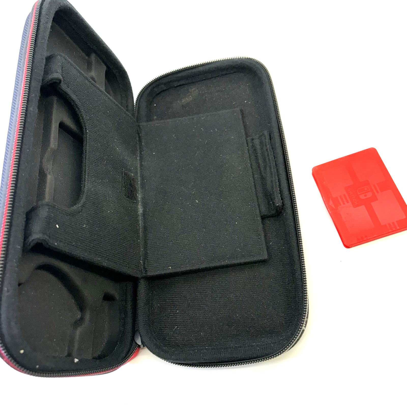 Nintendo Switch Charger + Case Black +Joy-Con Wrist Strap + Game Holder