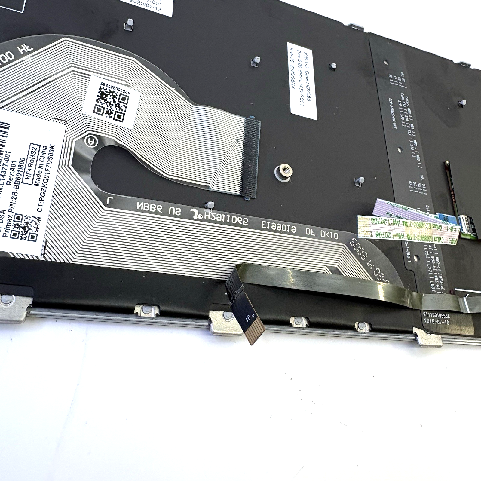 GENUINE HP ELITEBOOK 745 G6 LAPTOP KEYBOARD BACKLIT L11307-001 L14377-001 TESTED