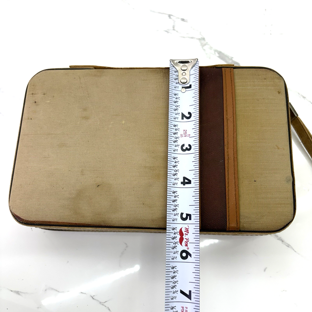 Vintage Travel Set of Dominos and Bridge Board and Cards in Handy Zipper Case