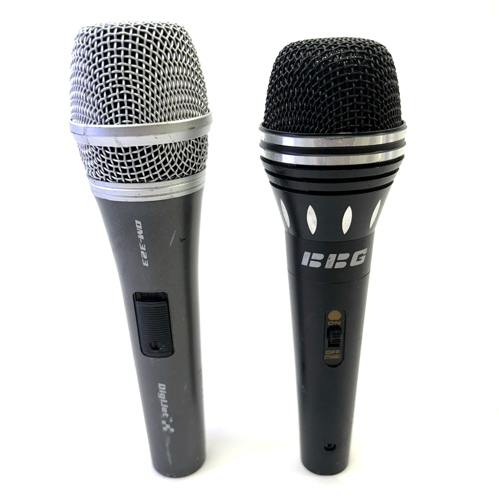  Dynamic Wired Microphones DigiNet DM-323 & BBG