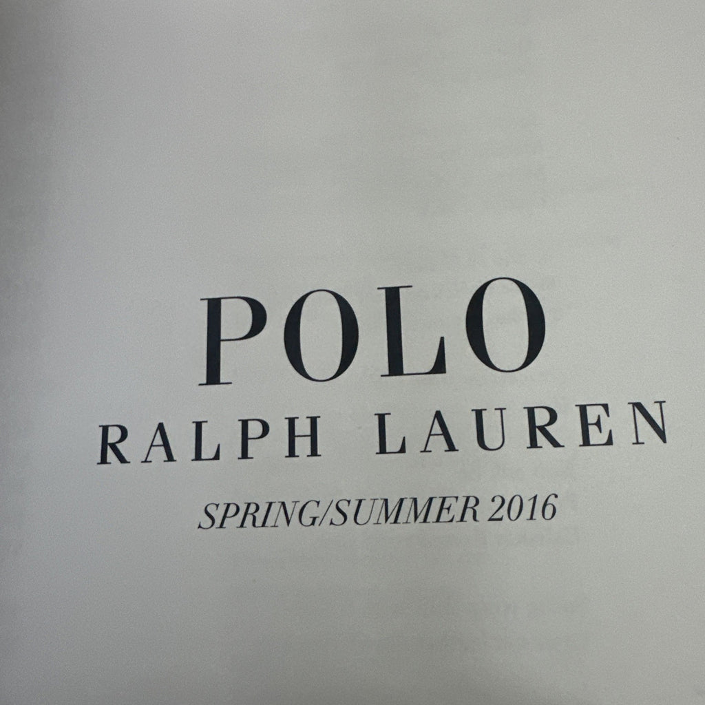 POLO Ralph Lauren Mens Women's Spring Summer Catalog 2016 w Price list - READ