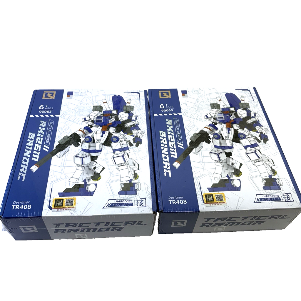 Lot of 2 Tactical Armor RX126M Brinoac Robot Building Blocks 90063 New Hardcore