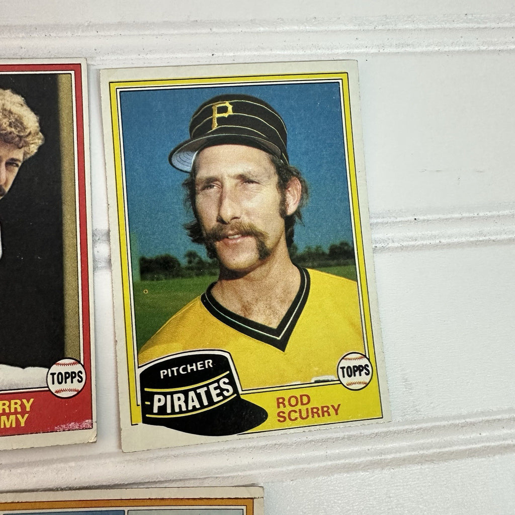 Vintage Baseball Cards Set Topps Donruss