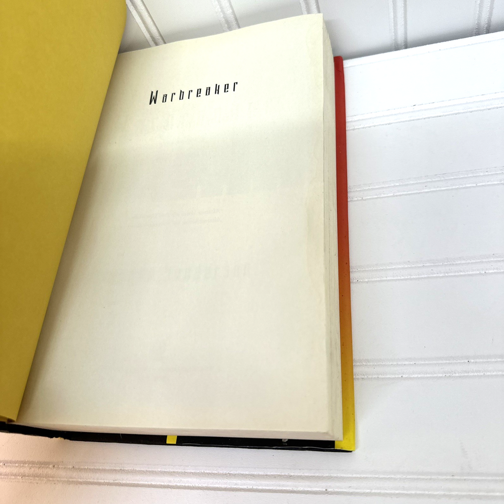 Brandon Sanderson Warbreaker Hardcover Book 