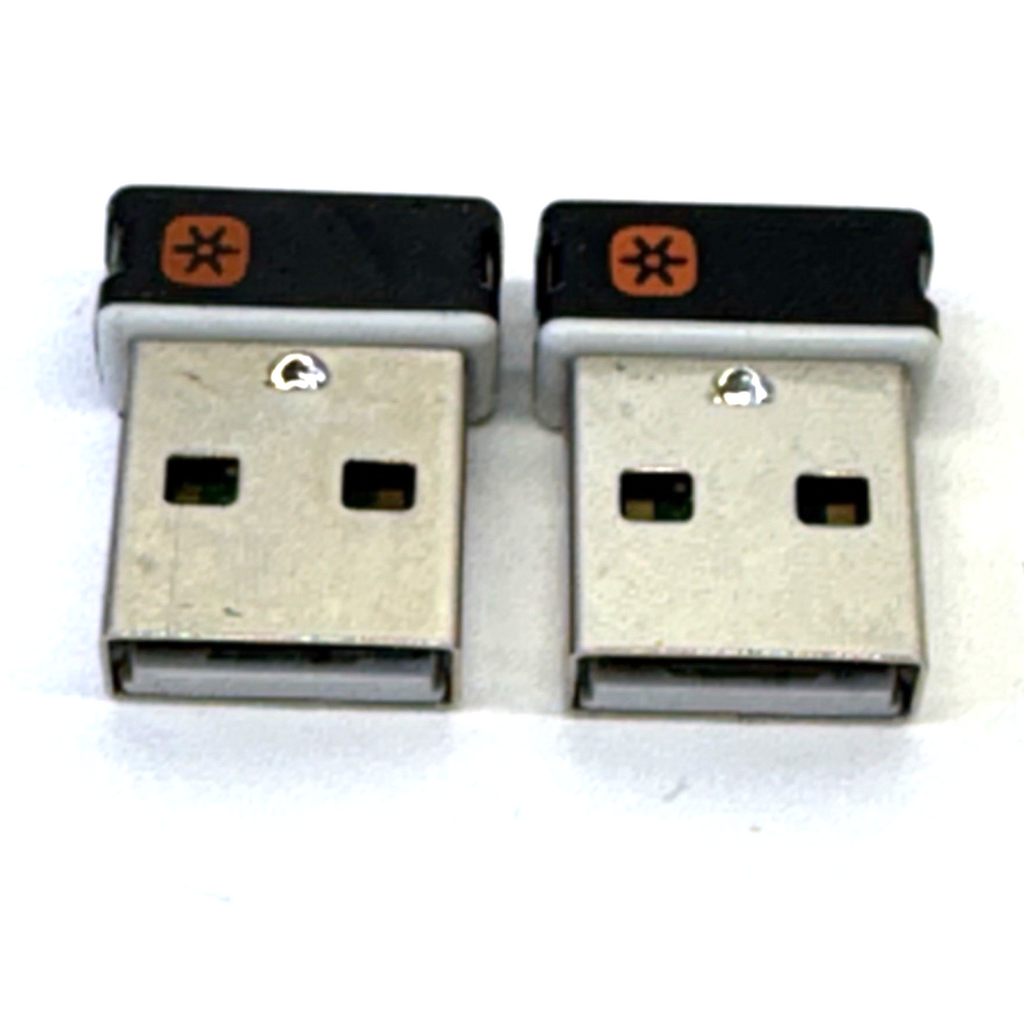 Pack of 2 Logitech Unifying Receiver Dongles Keyboard Mouse