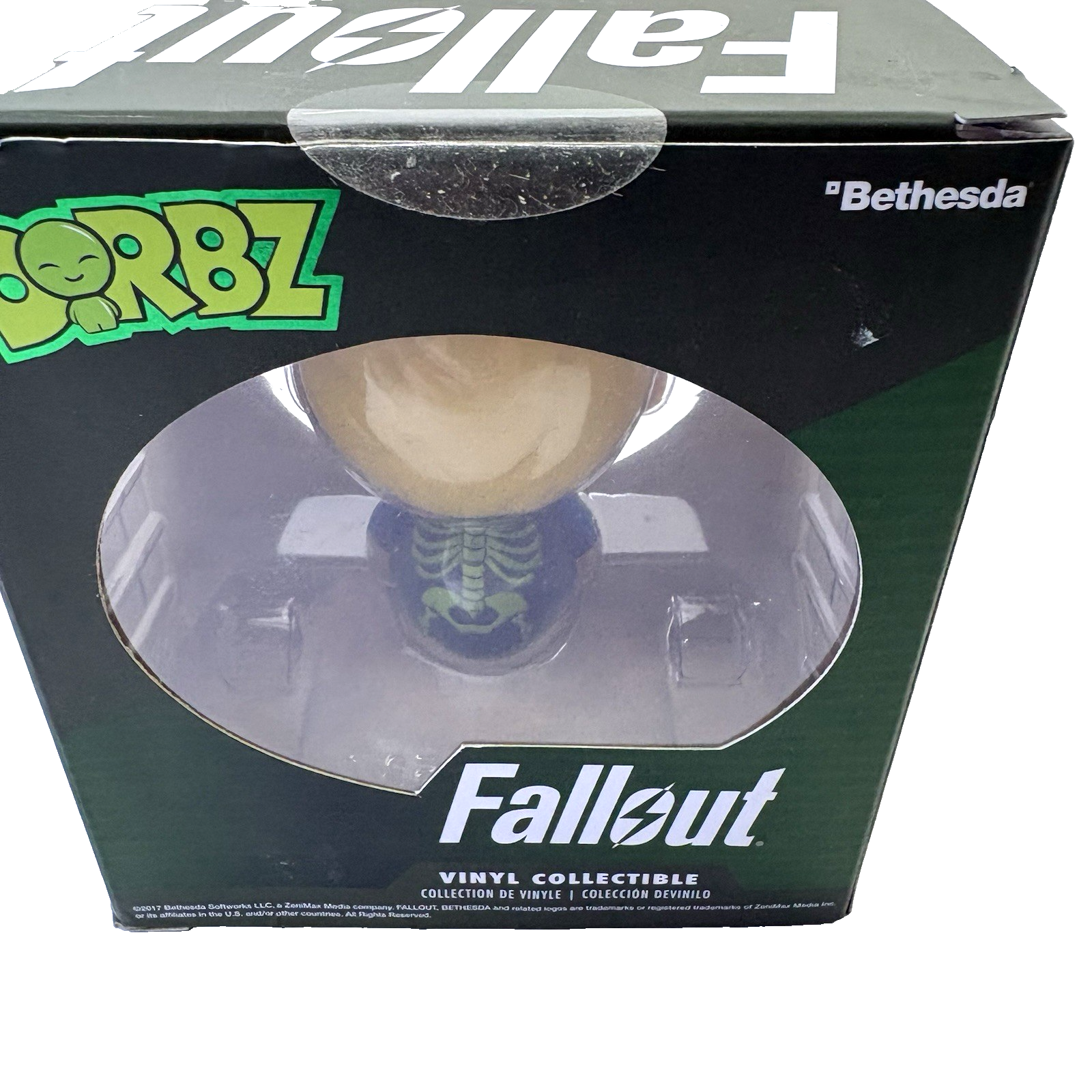 Funko Fallout Lot 2 Vault Boy Luck & Dorbz Adamantium Skeleton #263