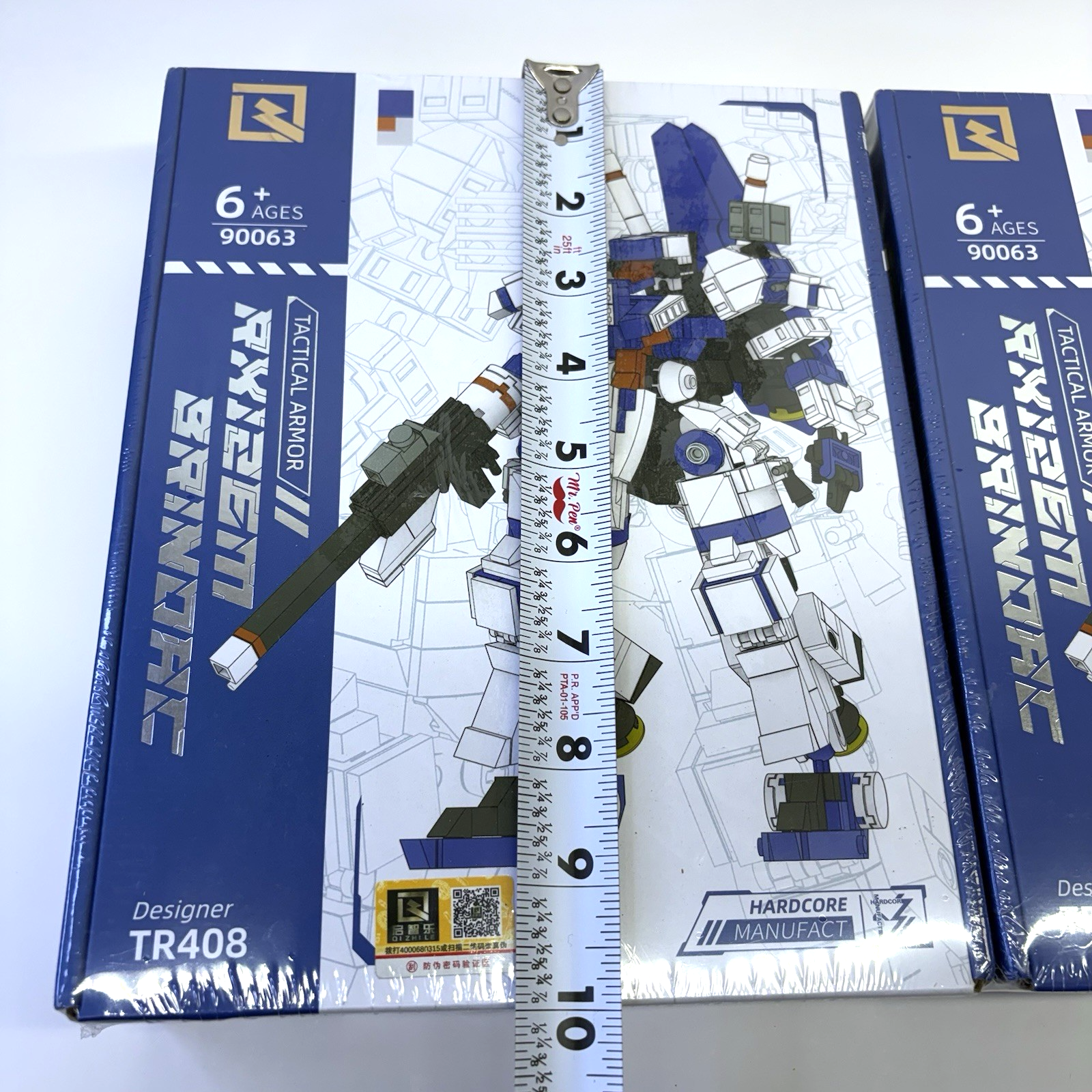 Lot of 2 Tactical Armor RX126M Brinoac Robot Building Blocks 90063 New Hardcore