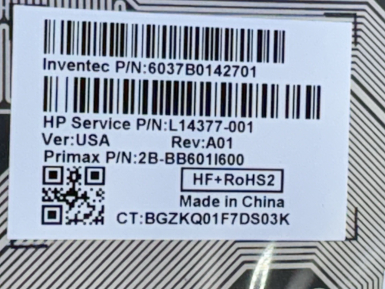 GENUINE HP ELITEBOOK 745 G6 LAPTOP KEYBOARD BACKLIT L11307-001 L14377-001 TESTED