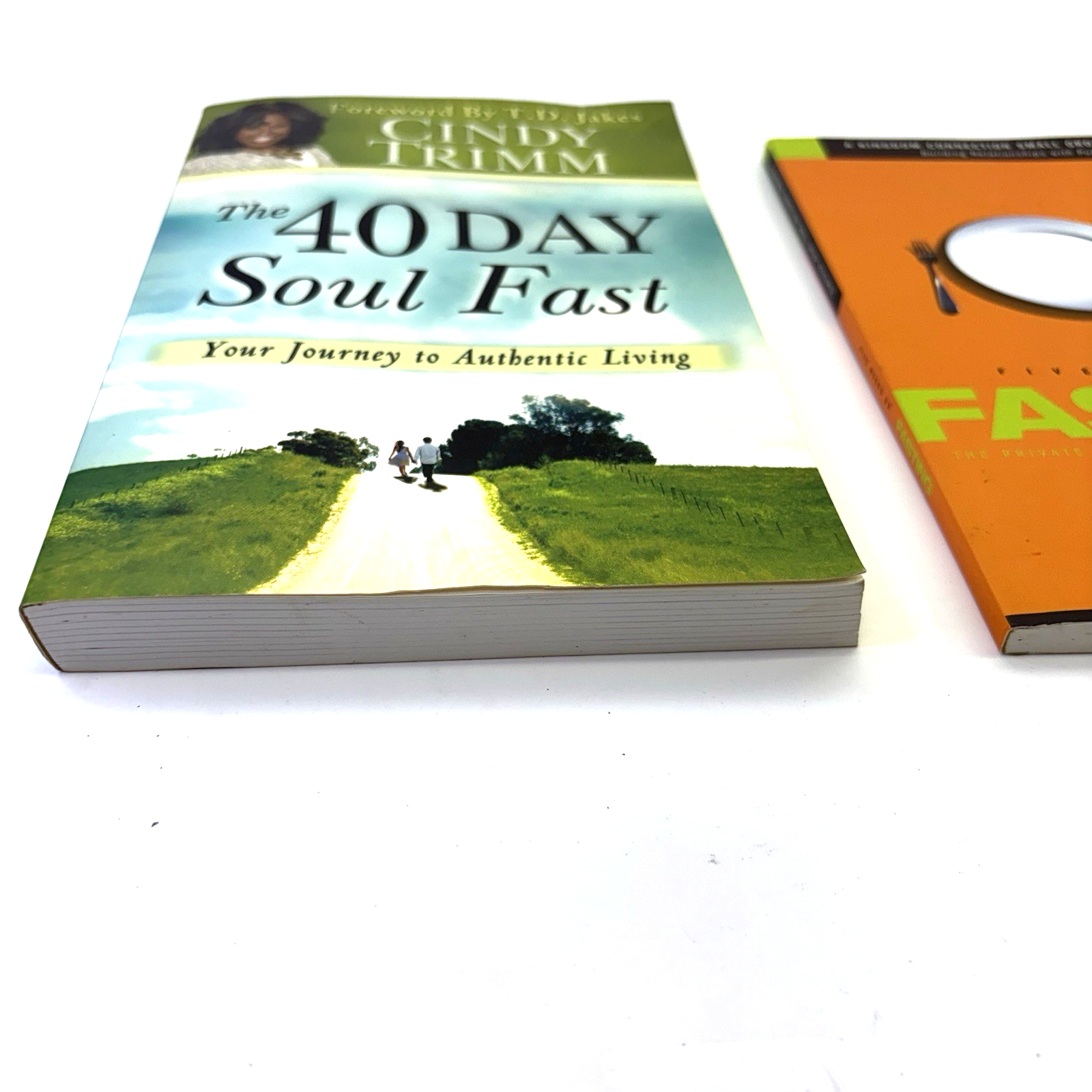 Cindy Trimm 40 Day Soul Fast & Jentezen Franklin Fasting Book Lot 2PC