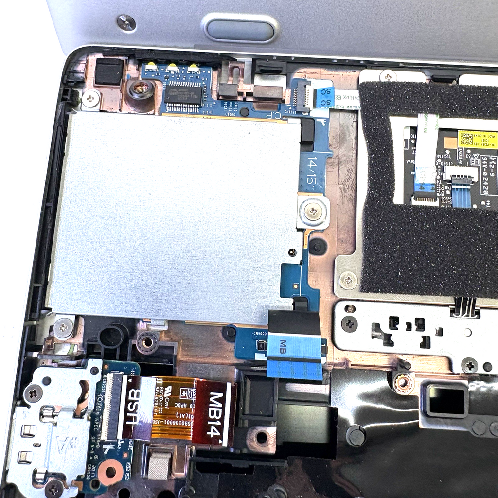 HP EliteBook 745 G6 Full Shell Palmrest Hinges Parts Lot BROKEN SCREEN