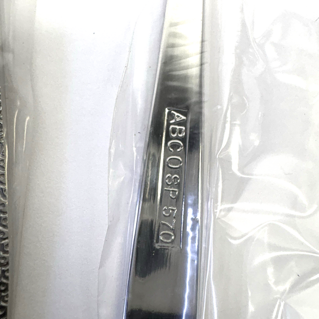 Vintage United Airlines ABC Stainless Flatware Set NOS 30 Pc Knife Fork Spoon