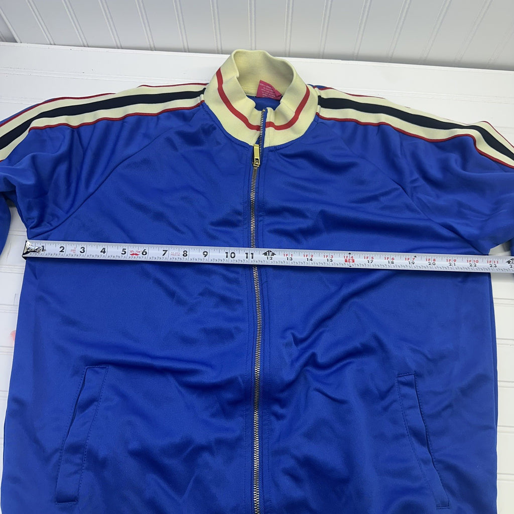 Victorious Unisex Side Stripe Track Suit  Jacket &  Pants 3XL Color Royal Blue