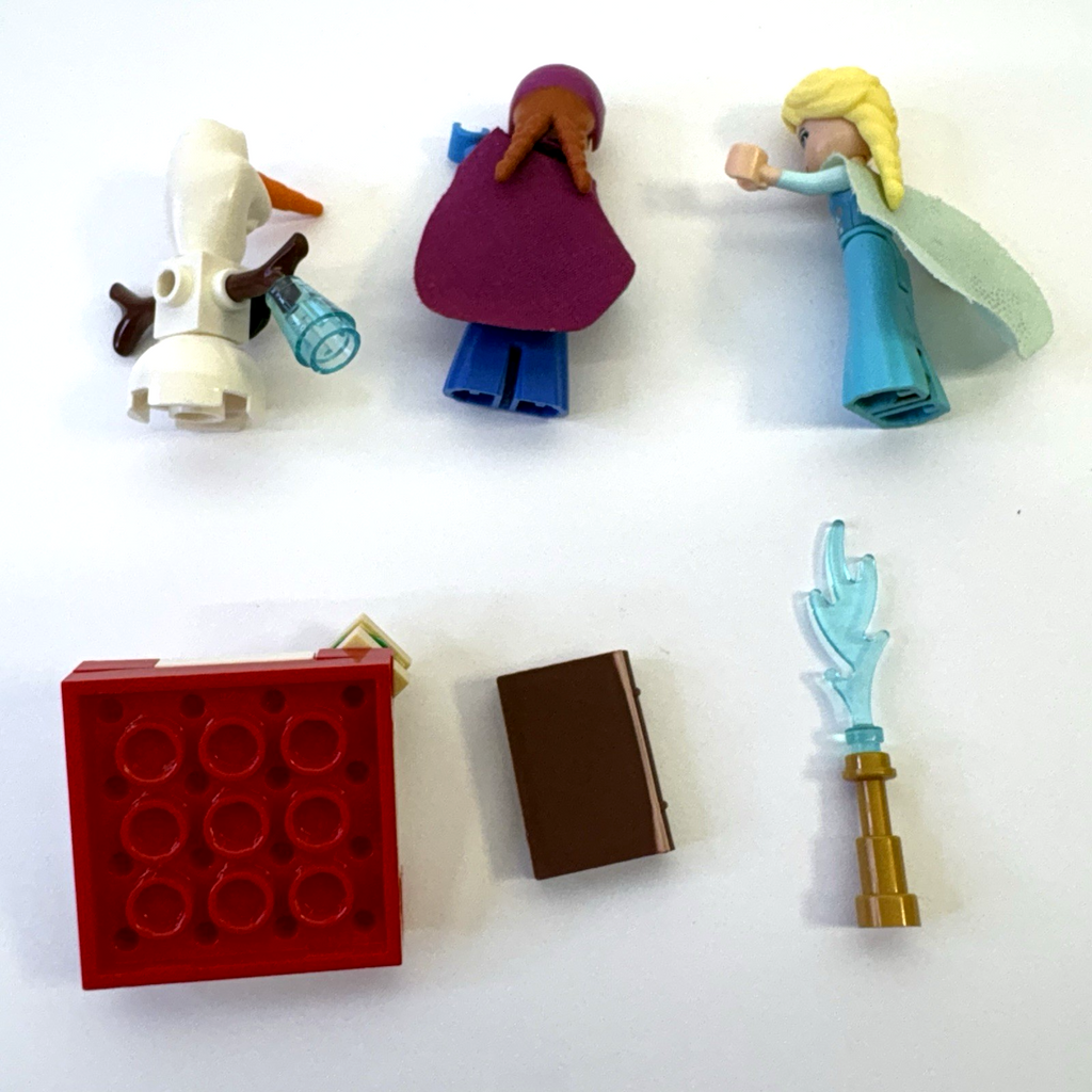 LEGO Disney Frozen Elsa DP015 Anna DP016 Olaf DP017 Lot 41062 + Extras