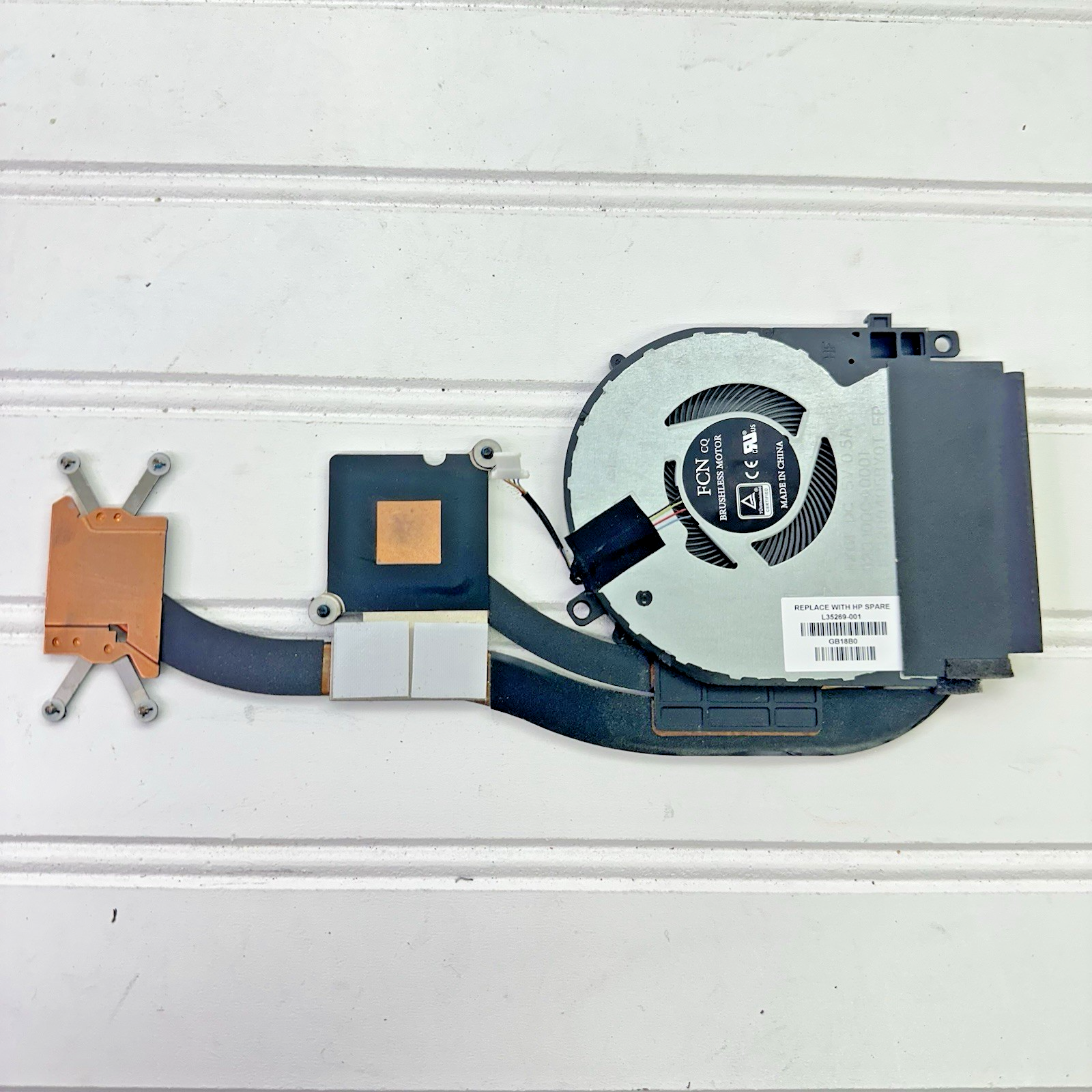 HP Envy x360 15-CN / 15T-CN CPU Cooling Fan and Heatsink Assembly