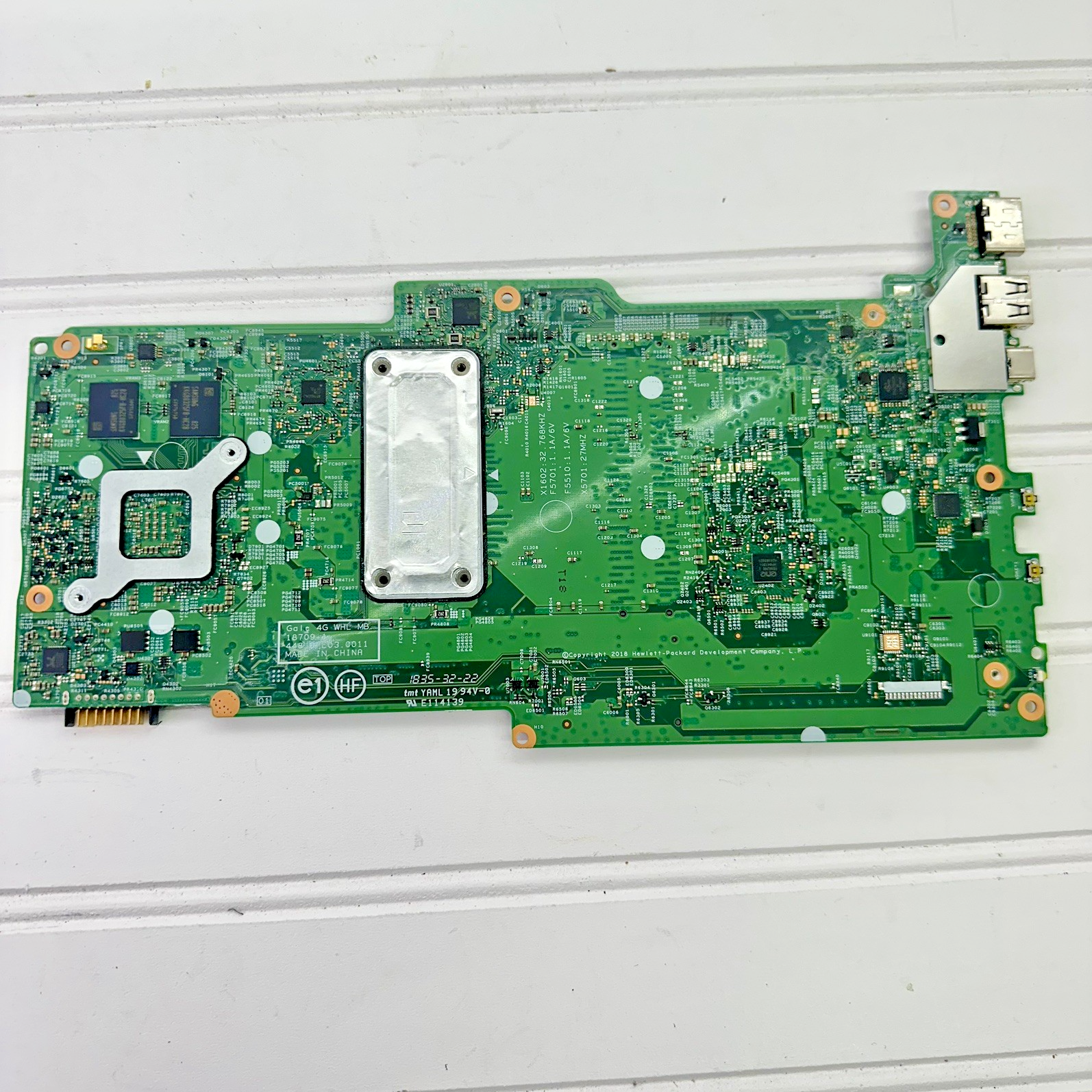 HP Envy x360 TOUCH 15t-cn100 Motherboard i5-8250U Nvidia MX150 – NO POWER PARTS