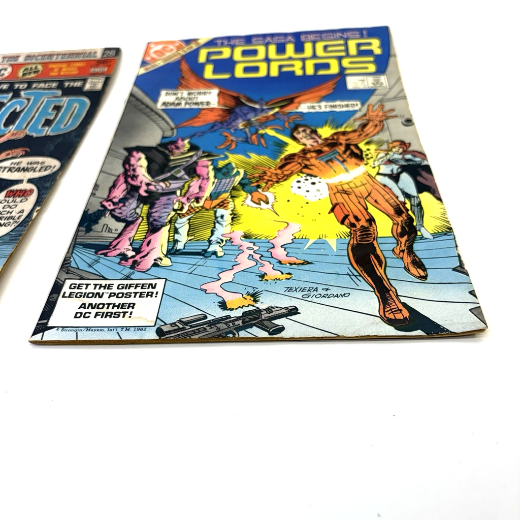 Lot Of 2 DC Comics Unexpected #174 & Power Lords Series 1 Of 3 Fair