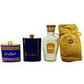 Lot  Crown Royal FlaskEmpty Bottles Reserve Glass Bottle Tin & Bag Set