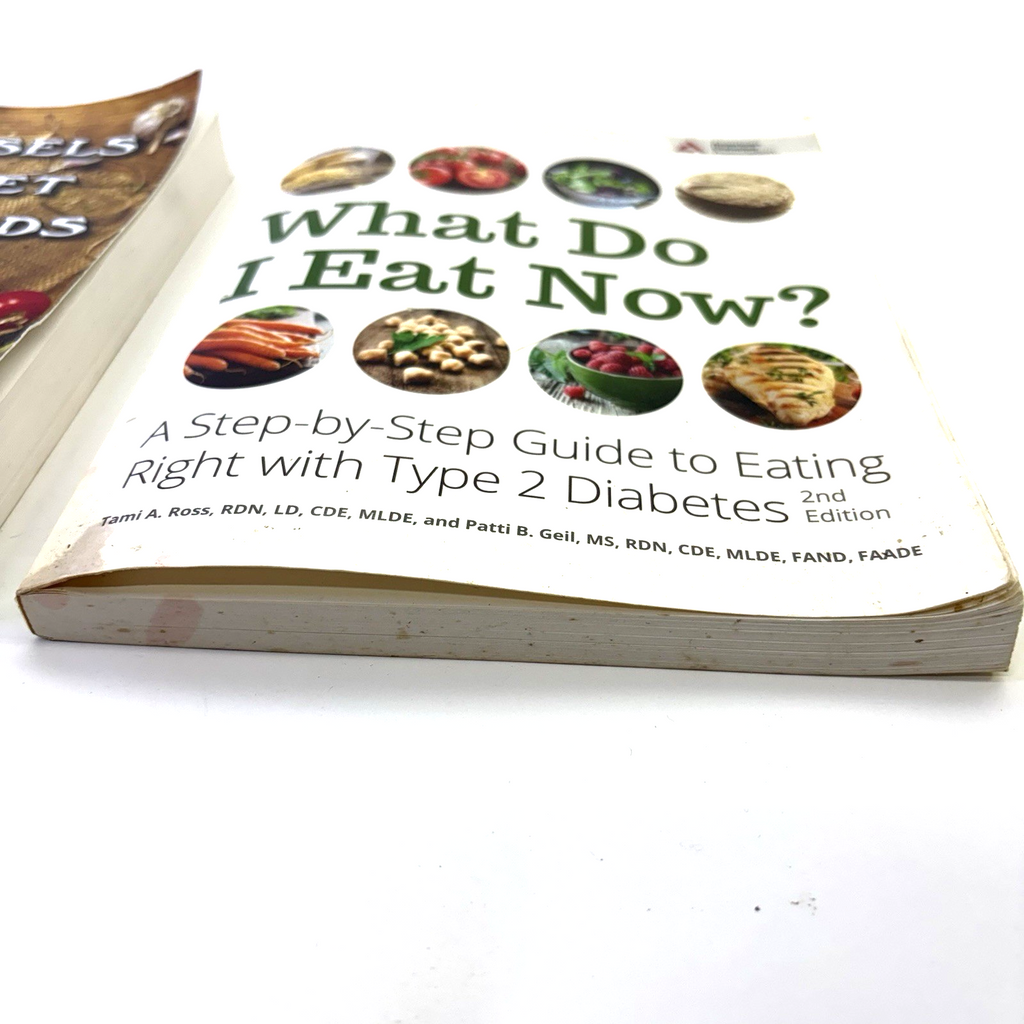 2 Nutrition & Diet Books Lot What Do I Eat Now? Counsels on Diet Foods