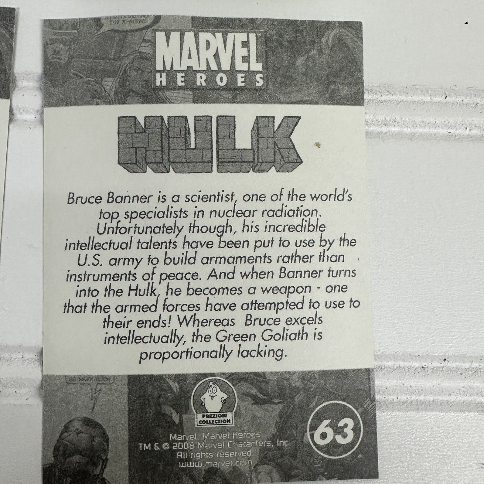 Lot of 17 Marvel Ultimate Heroes 2008 Sticker Cards Spider Man Hulk Human Torch 
