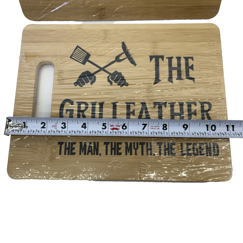 Lot Of 2 Dad Gift from Daughter Son, Kitchen Wall Decor, BBQ & 11"x 8.5" x 0.47"