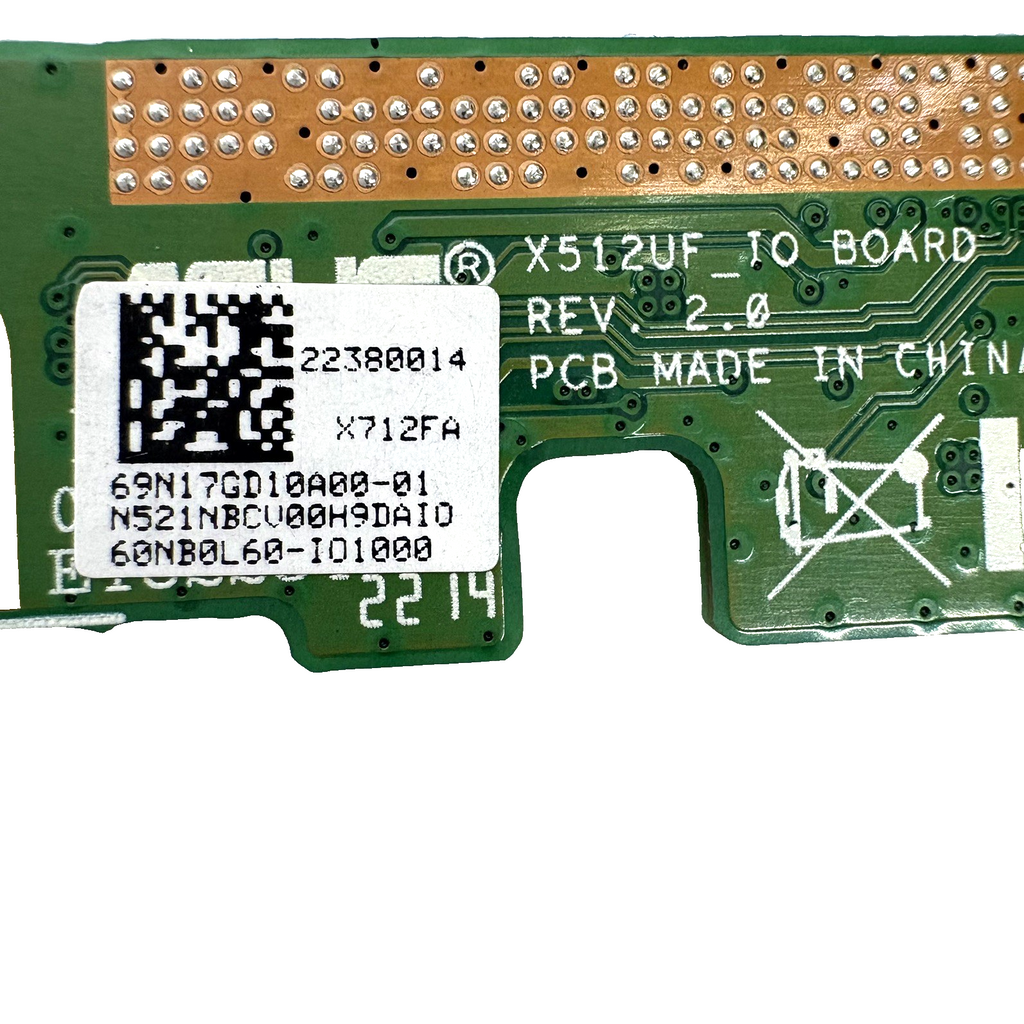 ASUS VIVOBOOK  K712E X512FA X512UF X712EA X712JA USB I/O BOARD W/ CABLE 60NB0L60