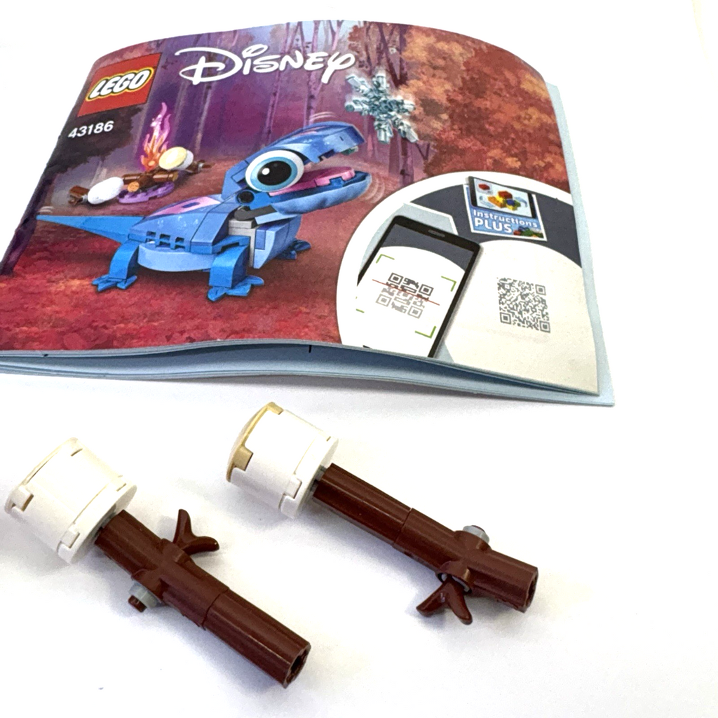 LEGO Disney Frozen 2 43186 Bruni Salamander Retired w/ Instructions No Box