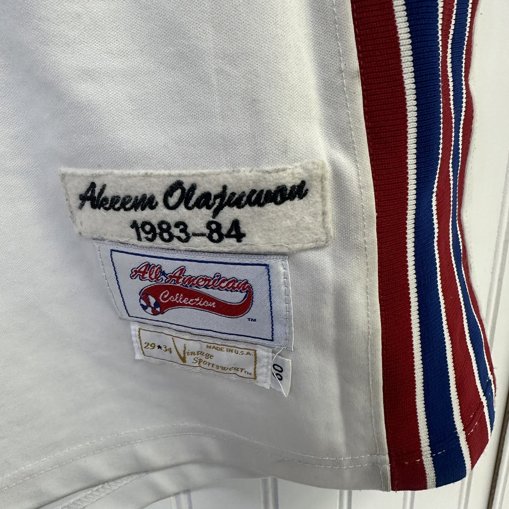Vintage Sportsware 1983/84 Akeem Olajuwon #34 Houston Cougars Jersey Men’s 60