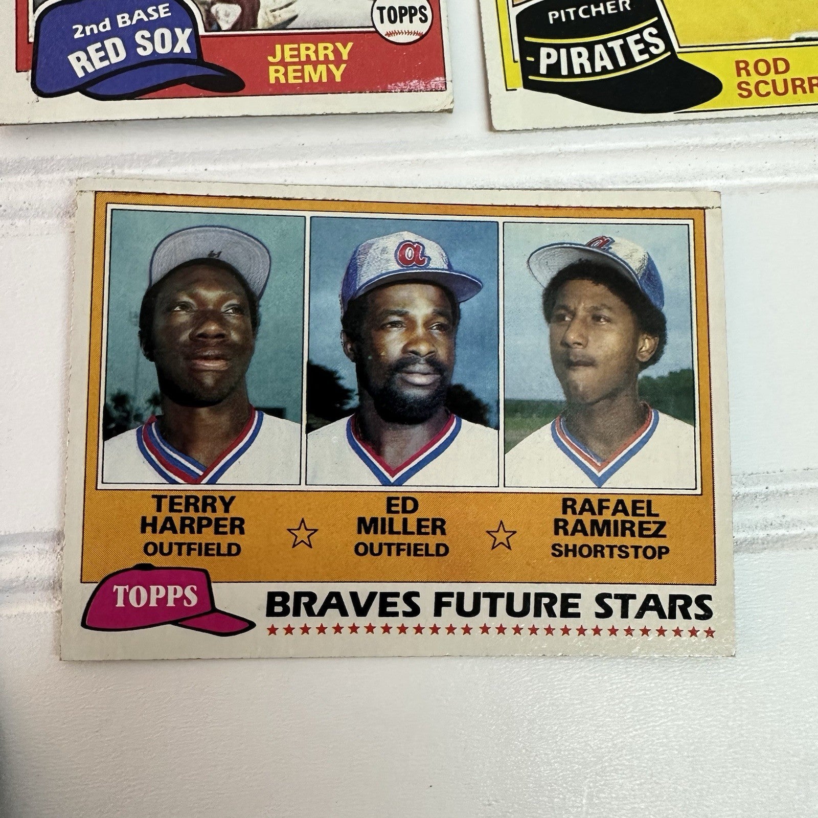 Vintage Baseball Cards Set Topps Donruss