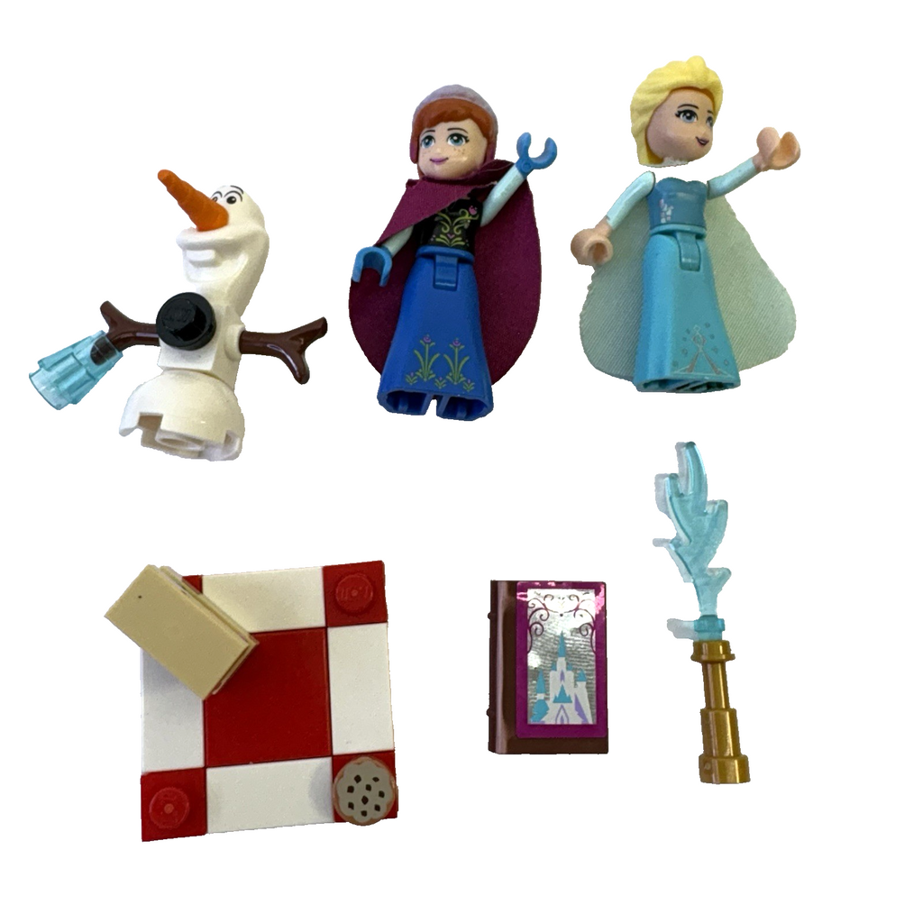 LEGO Disney Frozen Elsa DP015 Anna DP016 Olaf DP017 Lot 41062 + Extras