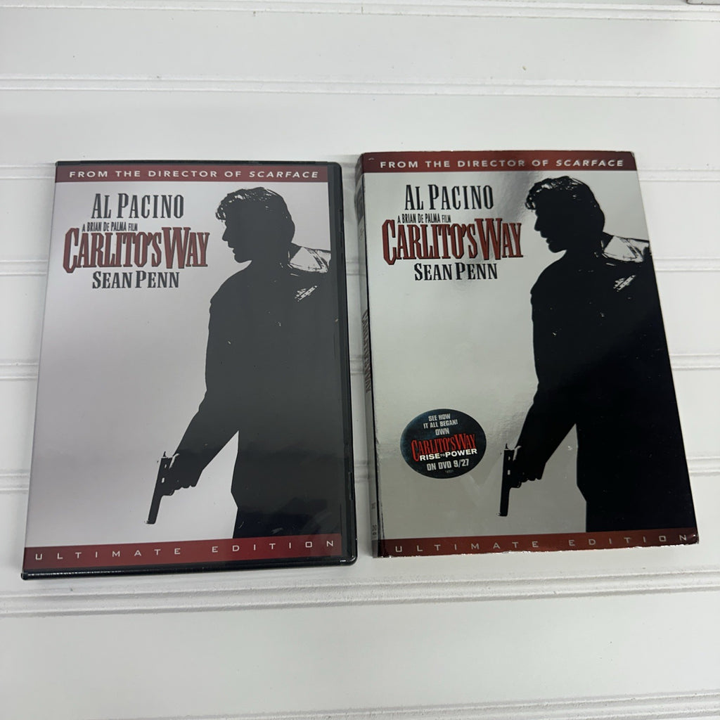 Scarface & Carlito’s Way DVD Lot Al Pacino Widescreen Used + New