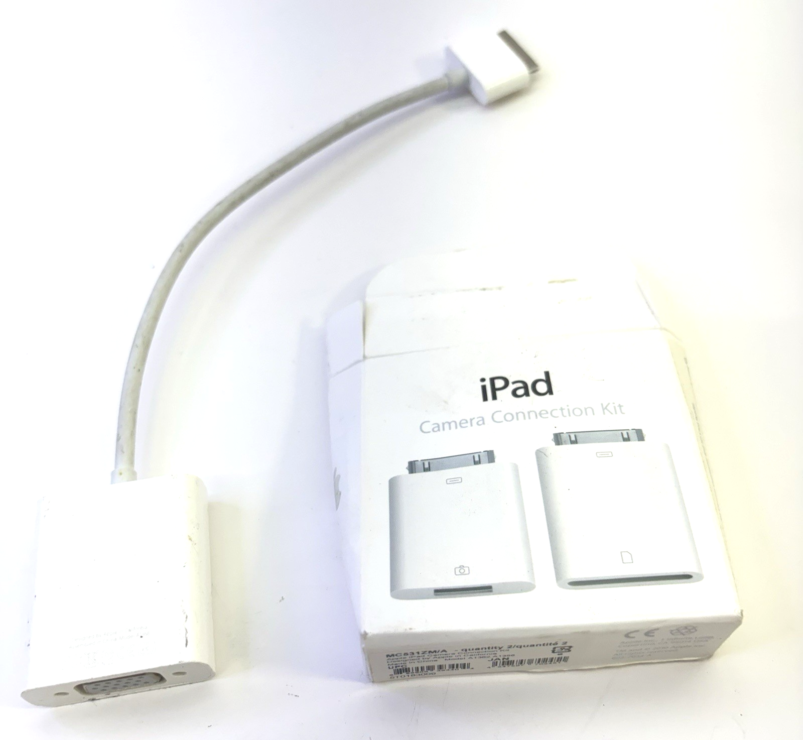 Original Apple iPad Camera Connection Kit A1358 VGA Adapter OEM
