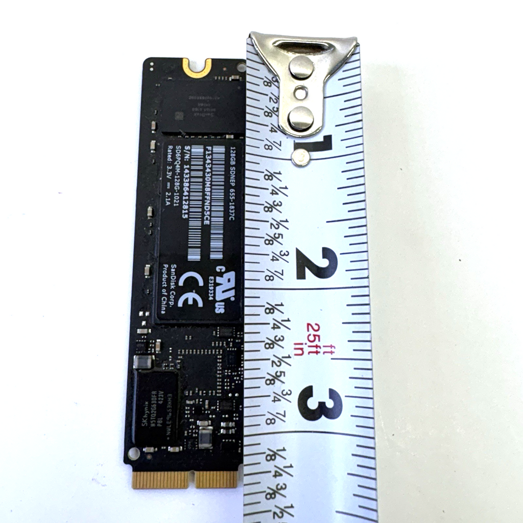 SanDisk SDNEP 655-1837C 128GB SSD For Macbook Pro A1398 EMC 2876 W/Yosemite