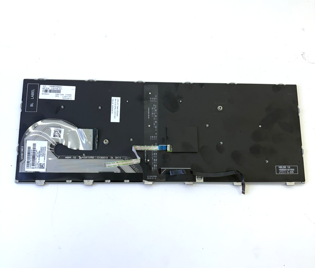 GENUINE HP ELITEBOOK 745 G6 LAPTOP KEYBOARD BACKLIT L11307-001 L14377-001 TESTED