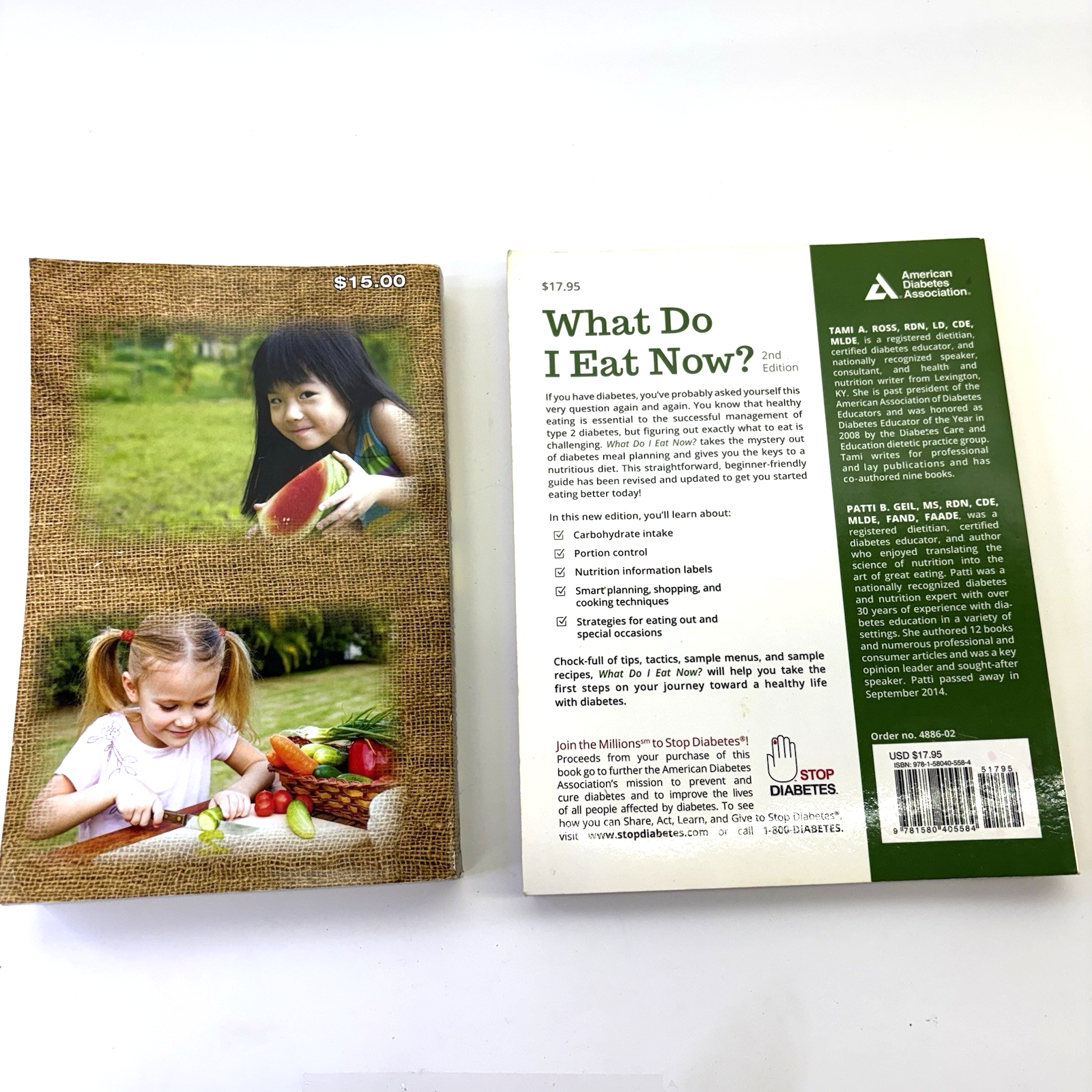 2 Nutrition & Diet Books Lot What Do I Eat Now? Counsels on Diet Foods