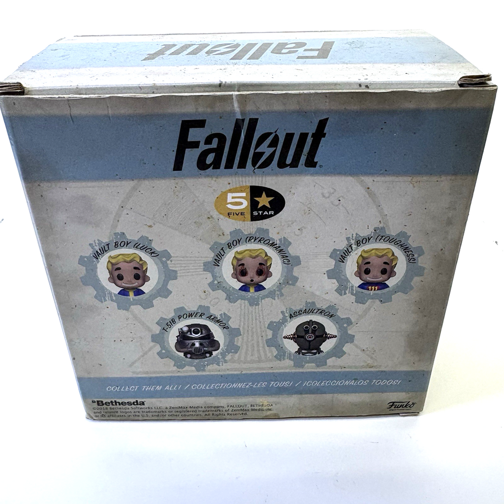 Funko Fallout Lot 2 Vault Boy Luck & Dorbz Adamantium Skeleton #263