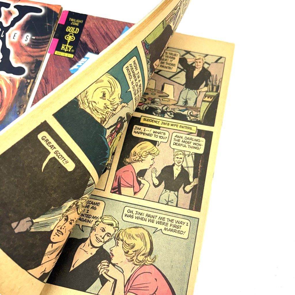 VTG Comic Magazine Lot Classics Illustrated Frankenstein X-Files Twilight Zone