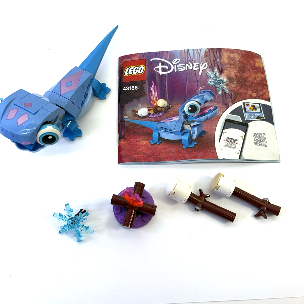 LEGO Disney Frozen 2 43186 Bruni Salamander Retired w/ Instructions No Box