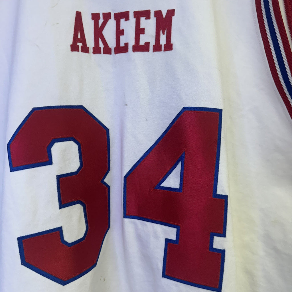 Vintage Sportsware 1983/84 Akeem Olajuwon #34 Houston Cougars Jersey Men’s 60