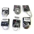 Lot of 6 Paparazzi Fashion Earrings Mixed Styles Silver Tone New Sealed