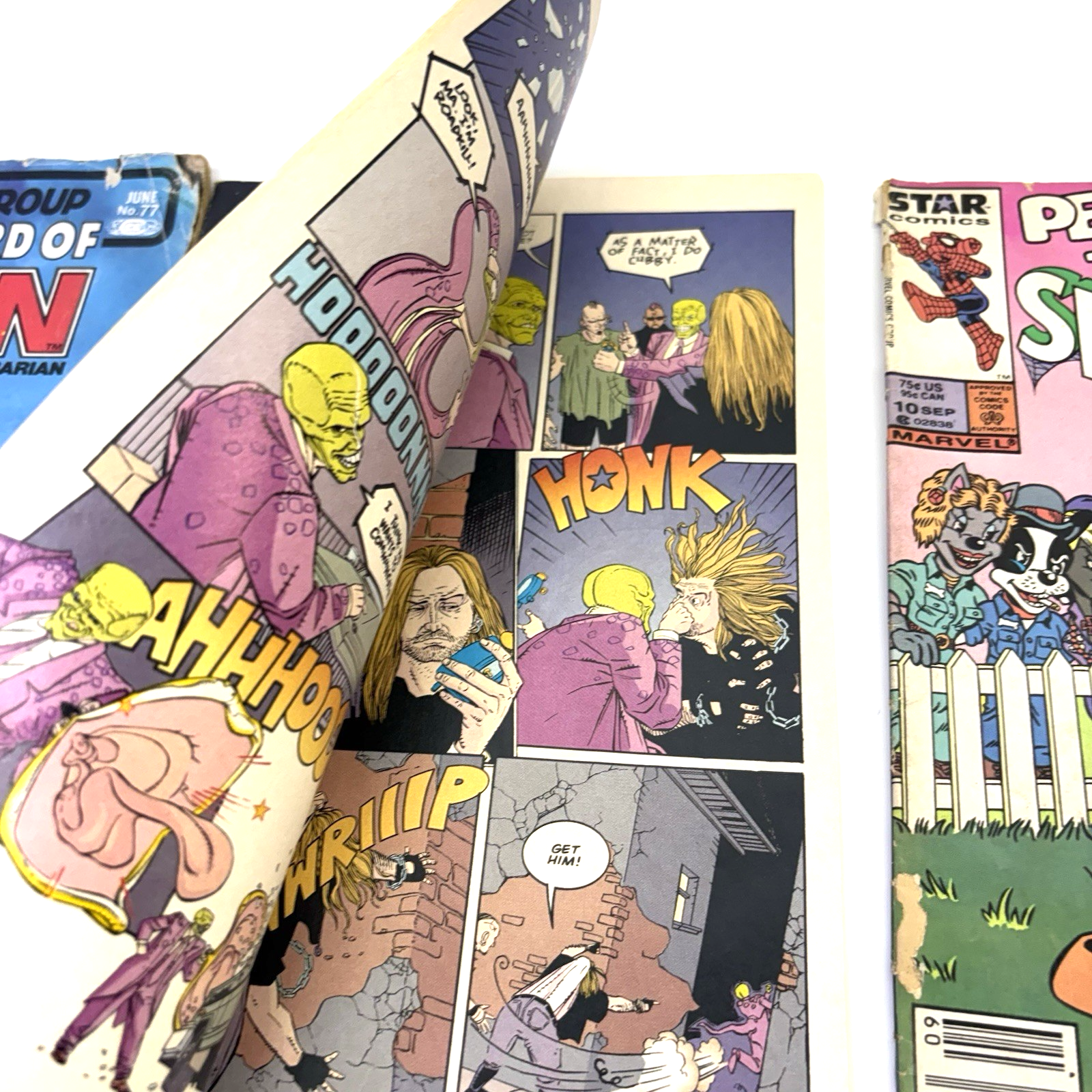 Marvel Comic Magazine Lot Conan Spider-Ham Shadow Empires Reader Copies