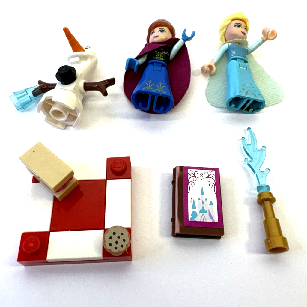 LEGO Disney Frozen Elsa DP015 Anna DP016 Olaf DP017 Lot 41062 + Extras