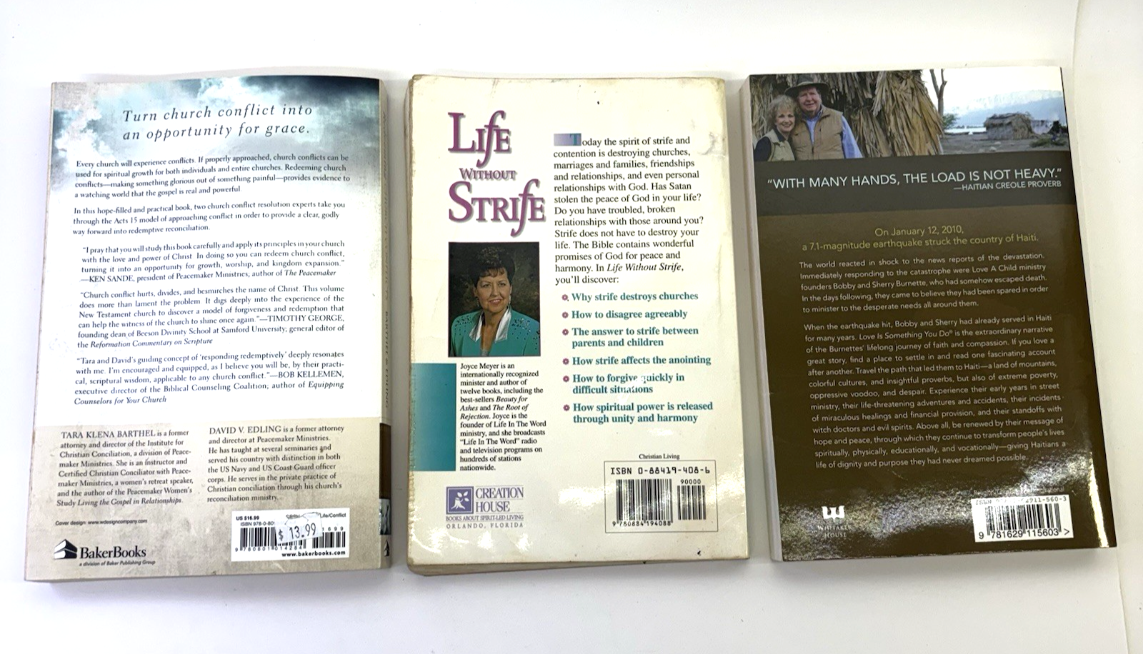 3 Life Without Strife Redeeming Church Conflicts Love Is Something You Do +Bonus
