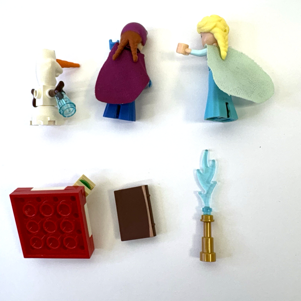 LEGO Disney Frozen Elsa DP015 Anna DP016 Olaf DP017 Lot 41062 + Extras