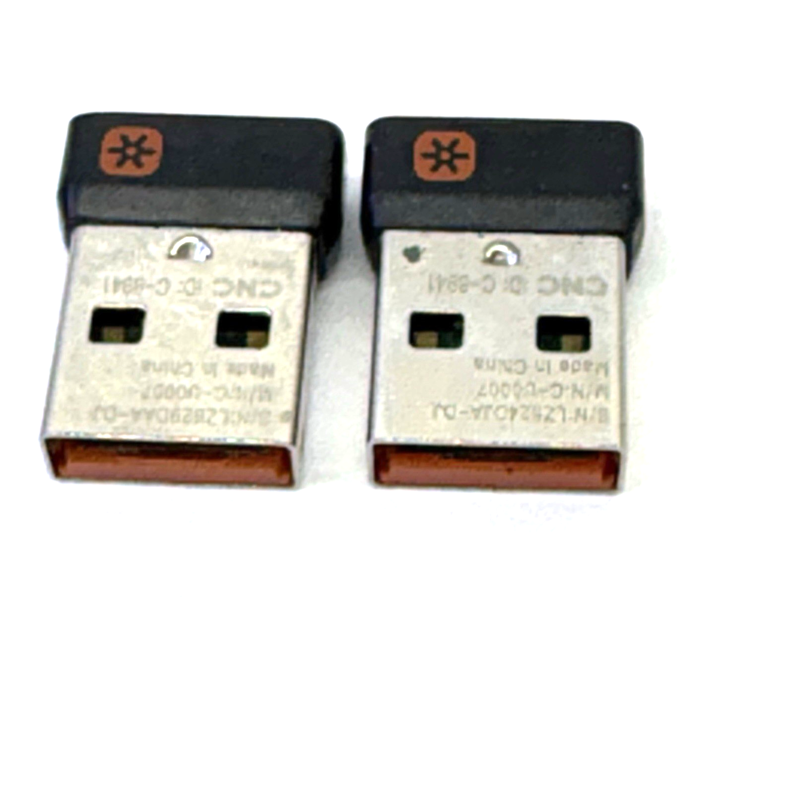 Pack of 2 Logitech Unifying Receiver Dongles Keyboard Mouse