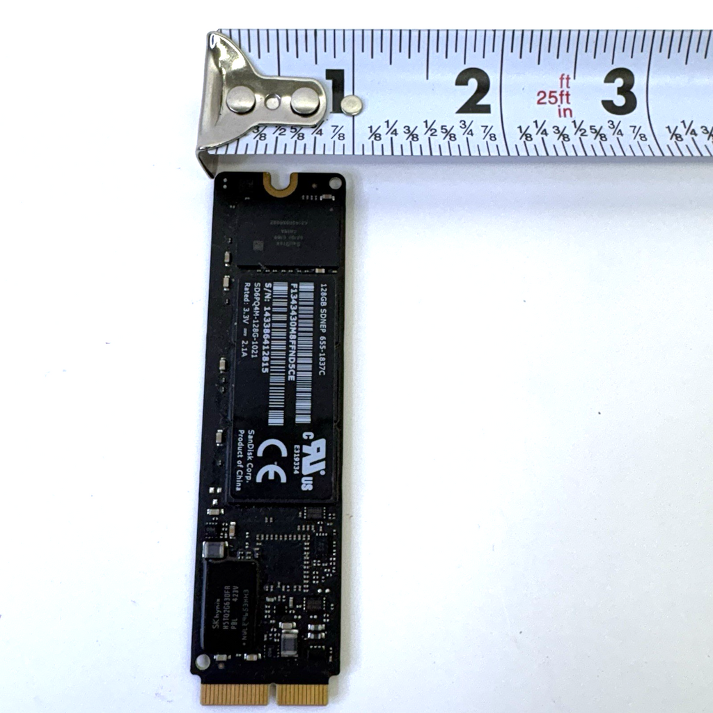 SanDisk SDNEP 655-1837C 128GB SSD For Macbook Pro A1398 EMC 2876 W/Yosemite